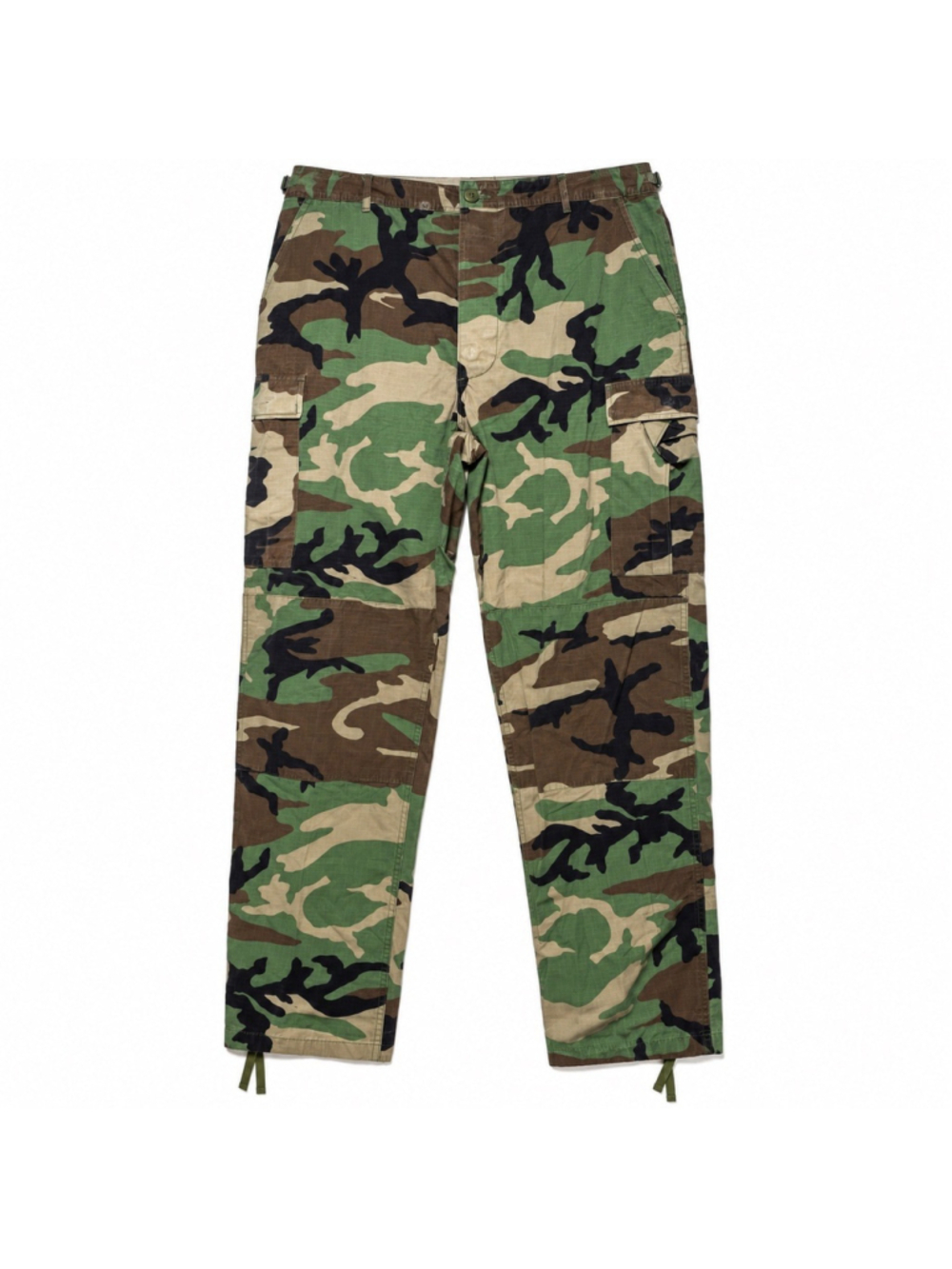 USGI M81 Woodland BDU Pants Large X-Long Hot Weather Ripstop 2003 Military